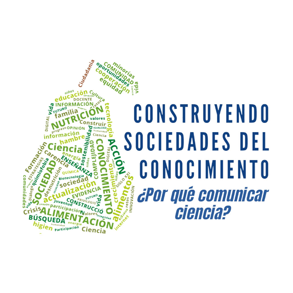 Construyendo Sociedades del Conocimiento. Simposio Divulgación de la Ciencia - Speaker Latin Food 2022, Puebla, México - AMECA, AC