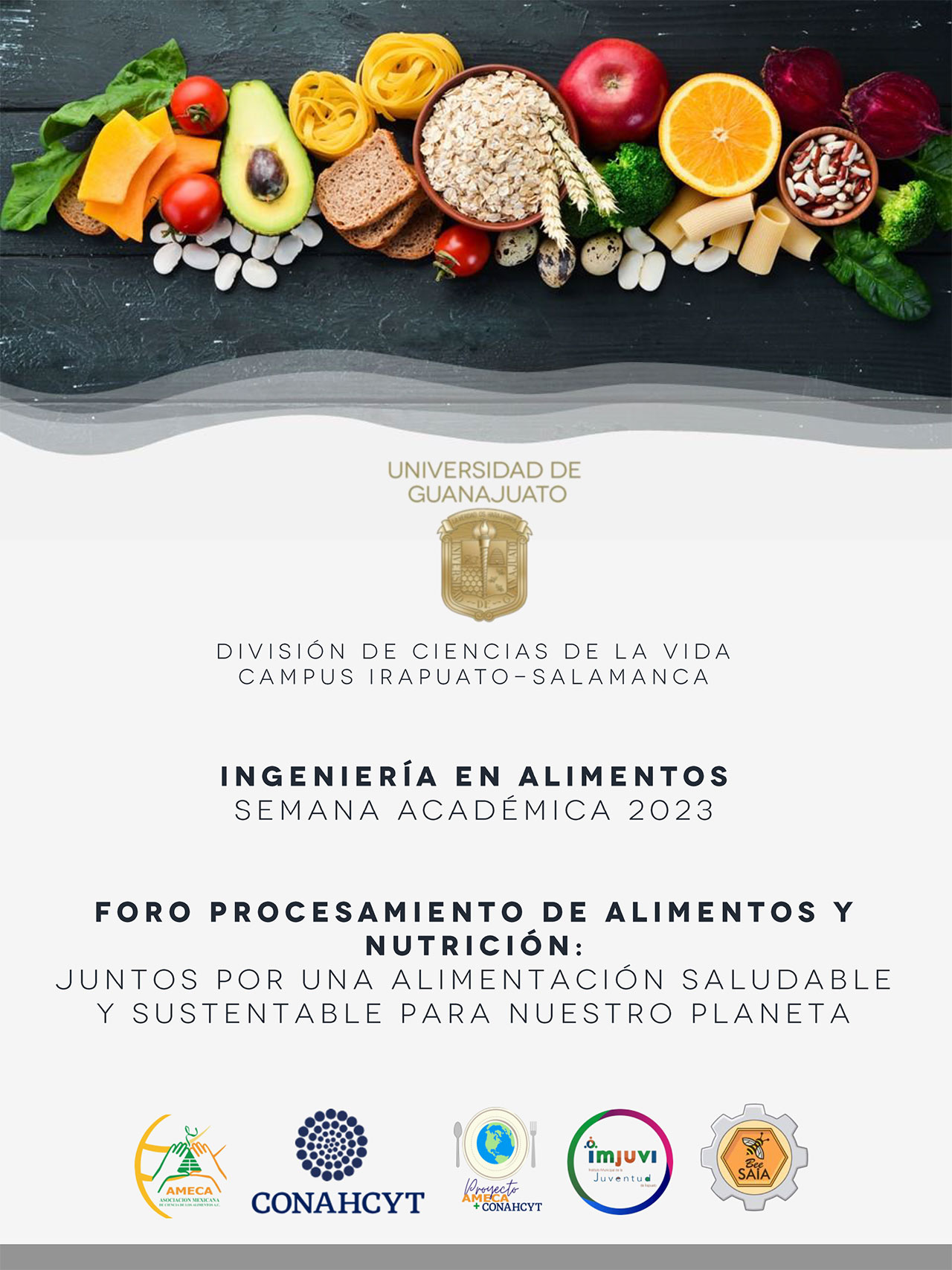 Programa Semana de la Ciencia de Alimentos. UG Irapuato, Guanajuato - AMECA, AC