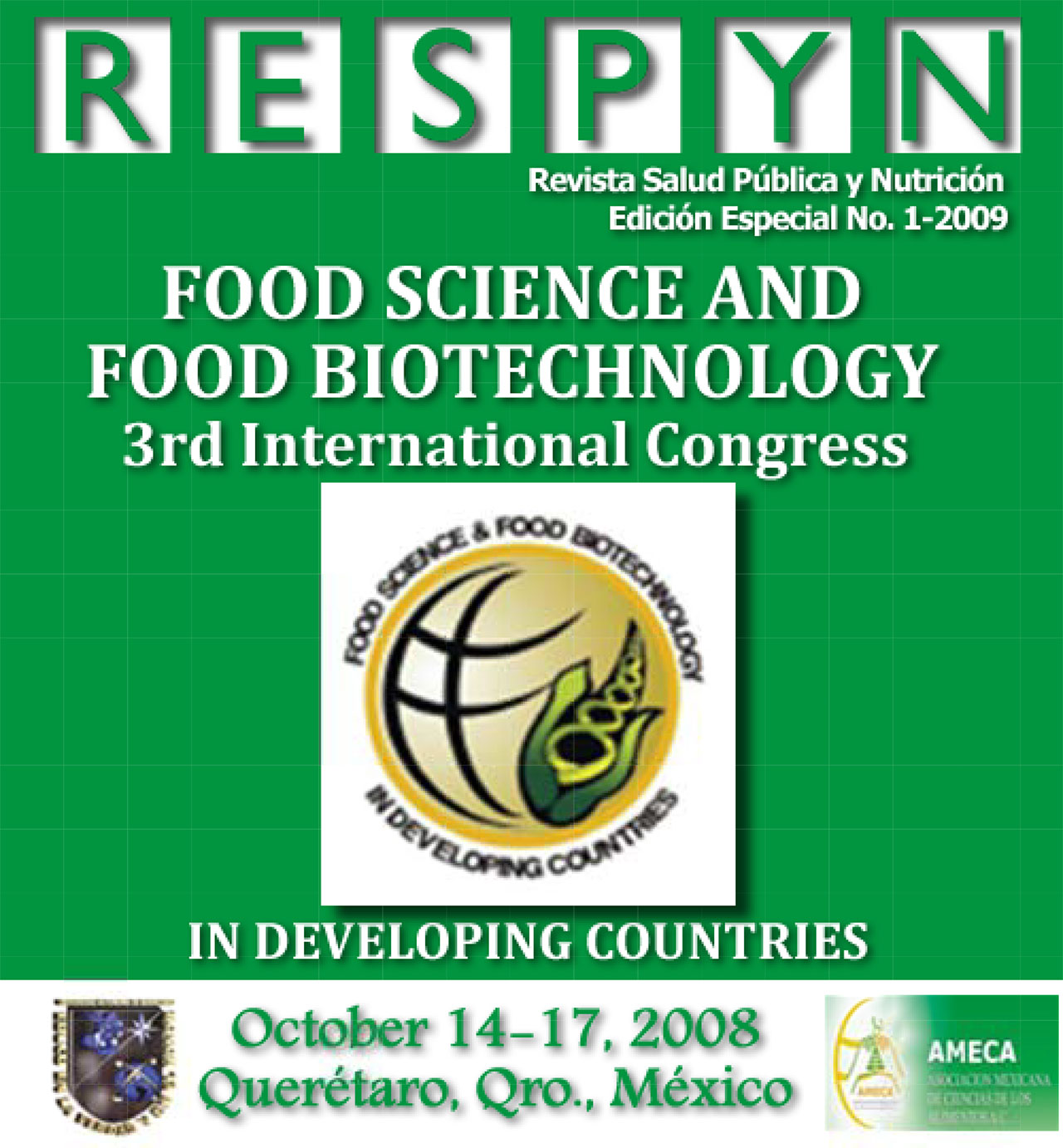 Special issue. 3rd International Congress 2008 - AMECA, AC